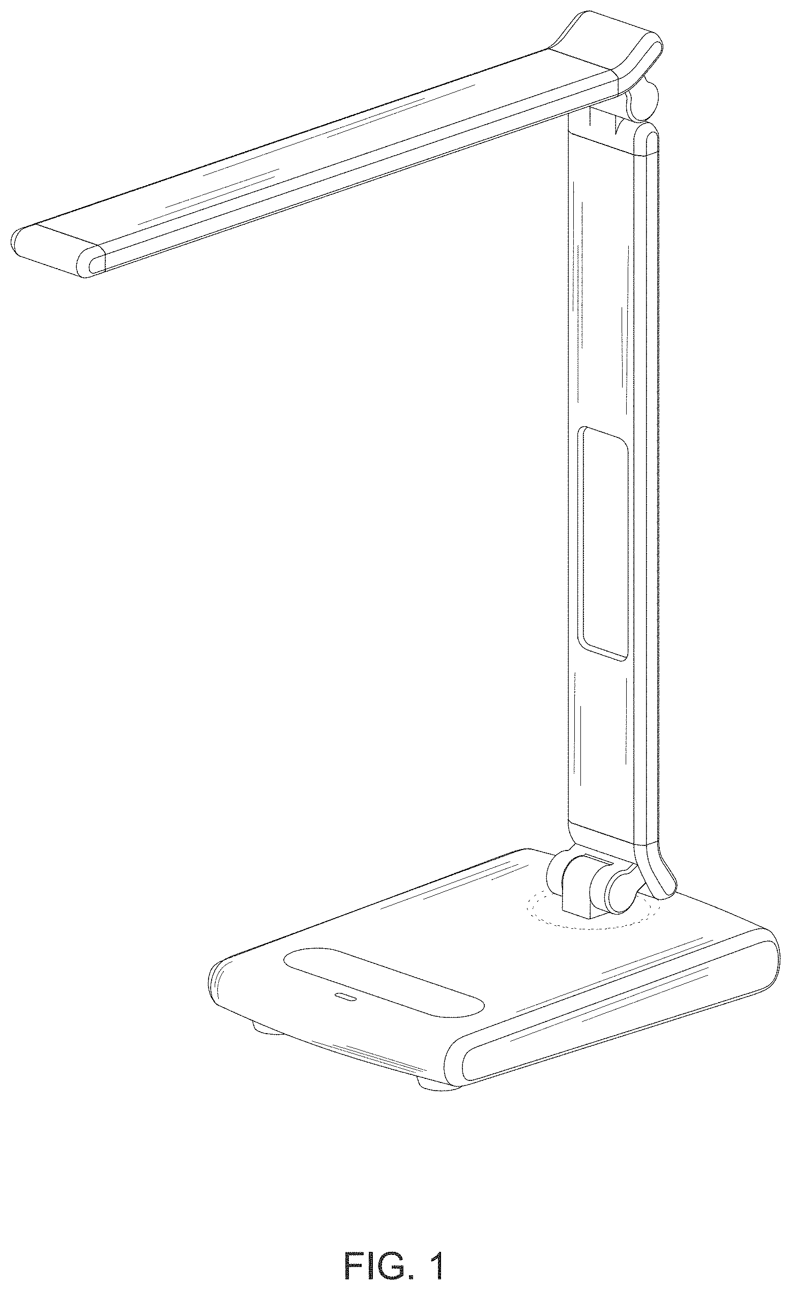 Patent USD1000670 Figure 1 – Table lamp