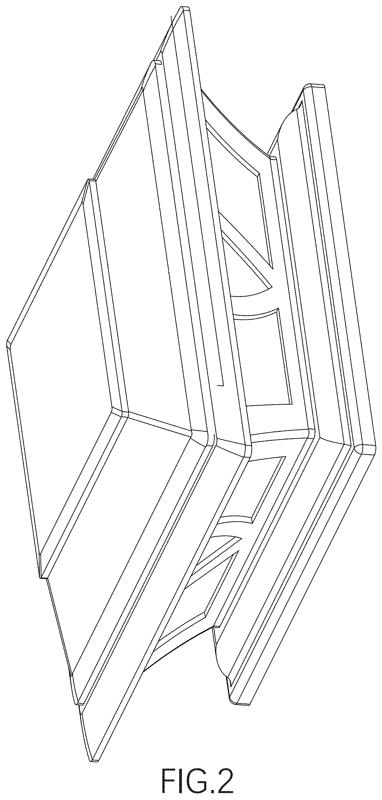 Patent USD1000671 Figure 2 – Post cap light