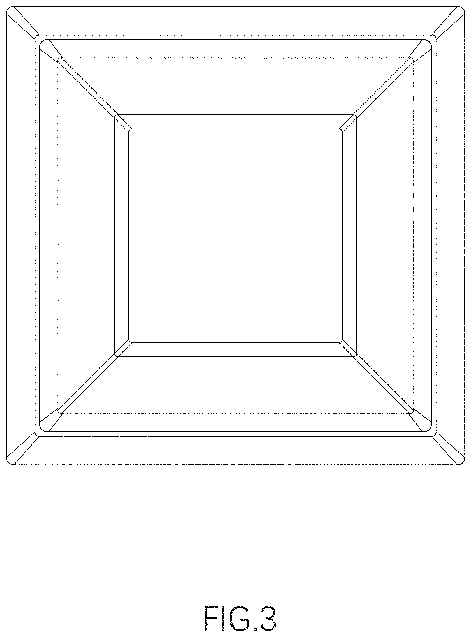 Patent USD1000671 Figure 3 – Post cap light