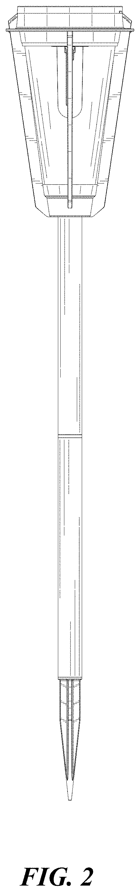 Patent USD1000672 Figure 2 – Solar light