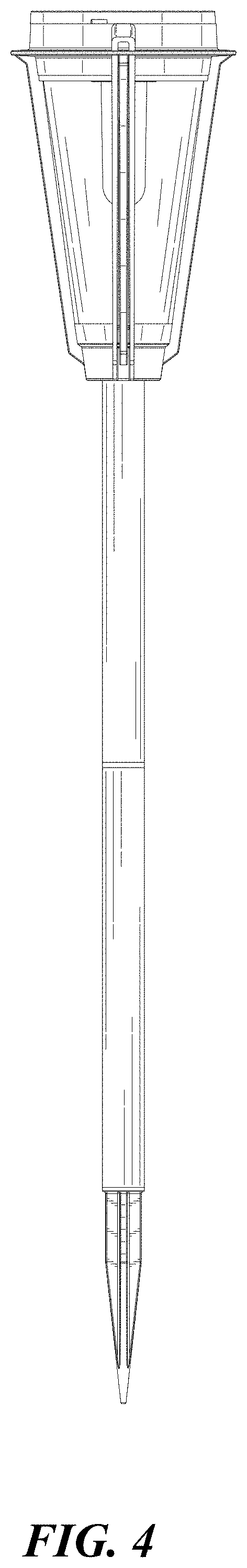 Patent USD1000672 Figure 4 – Solar light