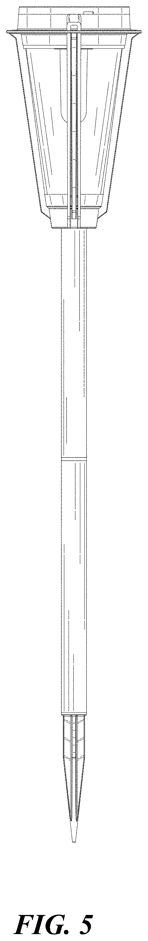 Patent USD1000672 Figure 5 – Solar light