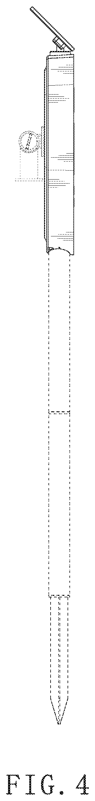 Patent USD1000673 Figure 4 – Sign with solar light