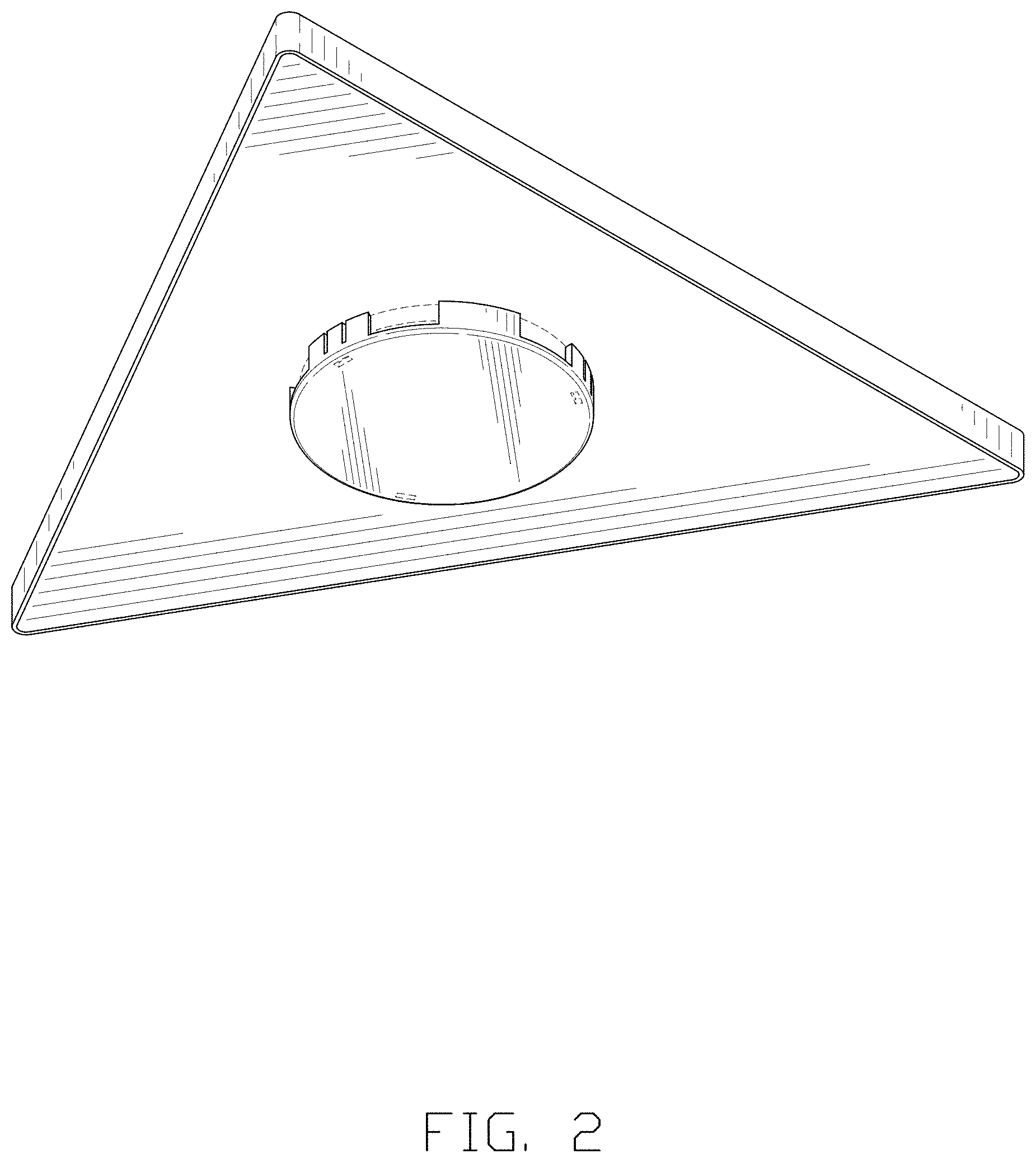 Patent USD1000674 Figure 2 – Lamp