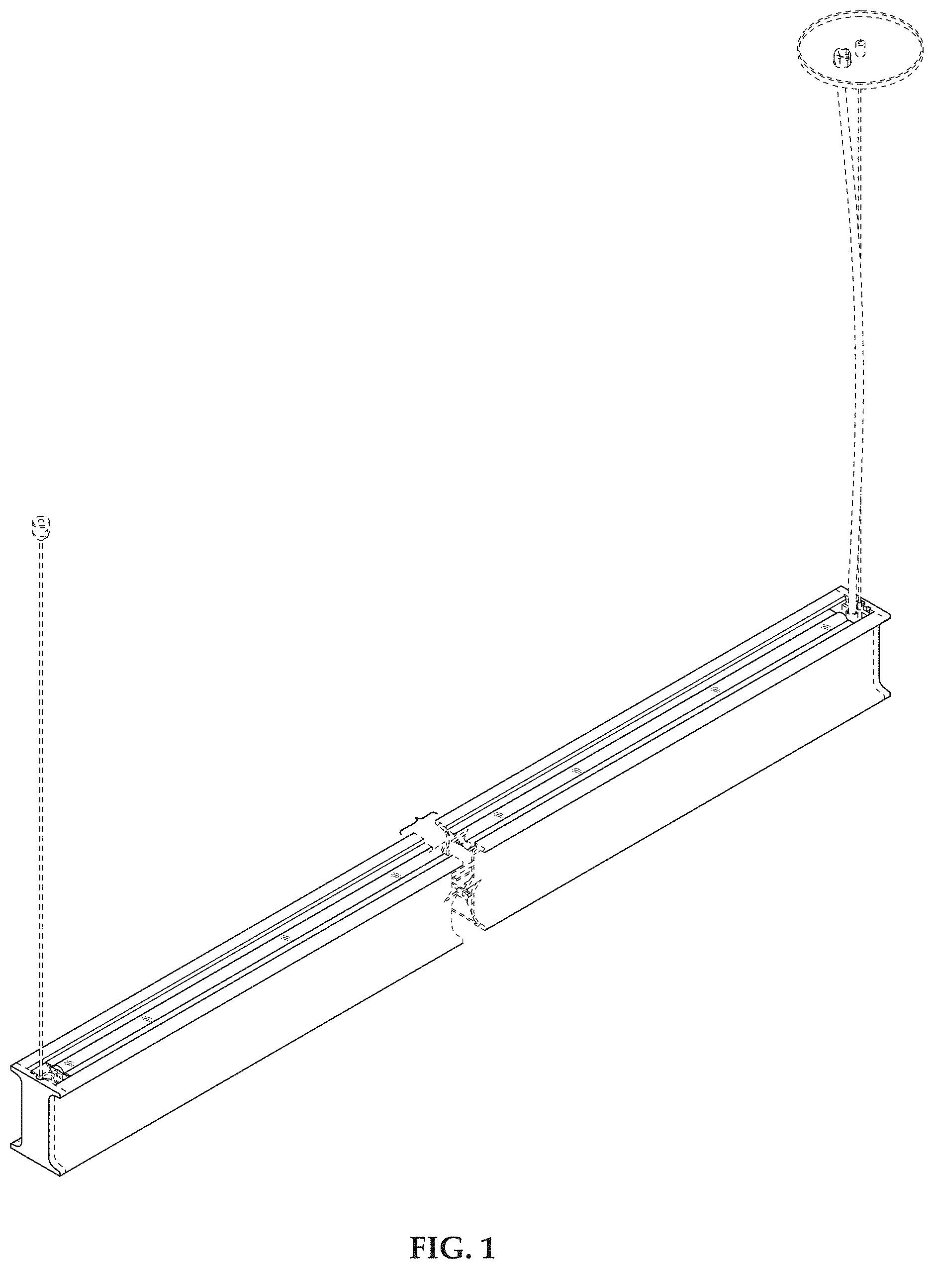 Patent USD1000676 Figure 1 – Light