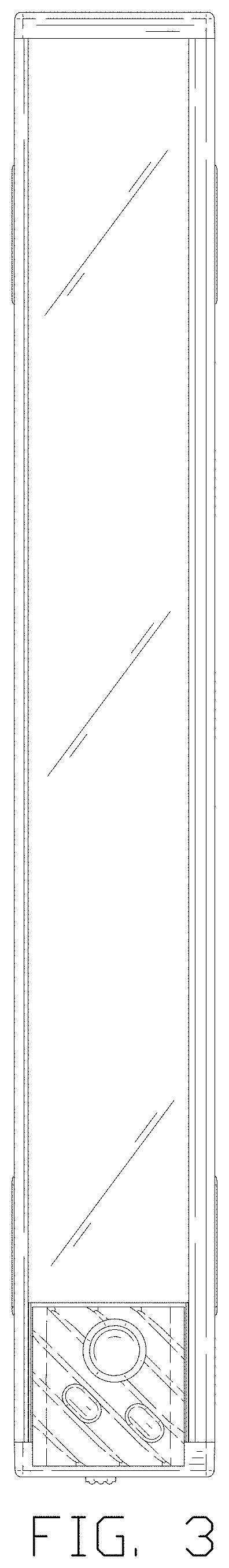 Patent USD1000677 Figure 3 – Cabinet light