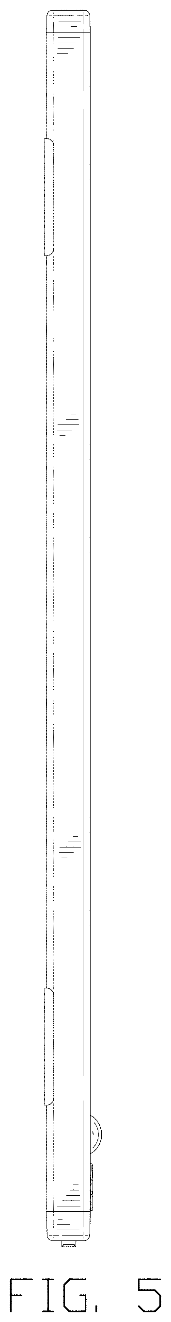 Patent USD1000677 Figure 5 – Cabinet light