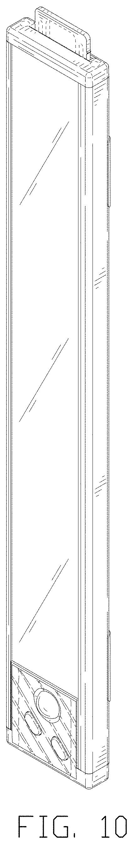 Patent USD1000677 Figure 10 – Cabinet light