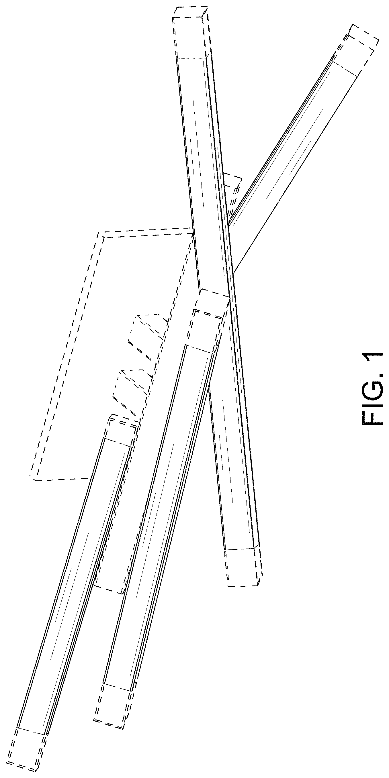 Patent USD1000678 Figure 1 – Lighting fixture