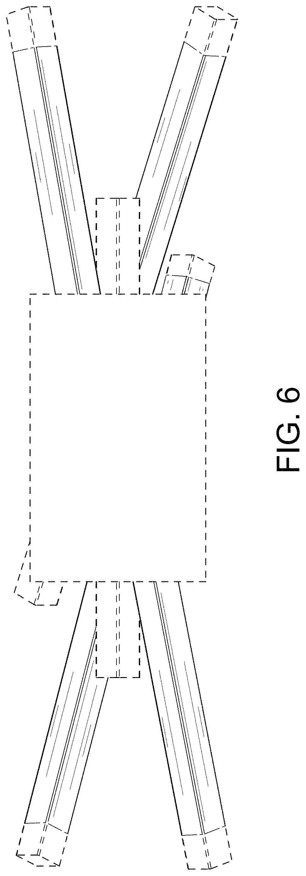 Patent USD1000678 Figure 5 – Lighting fixture