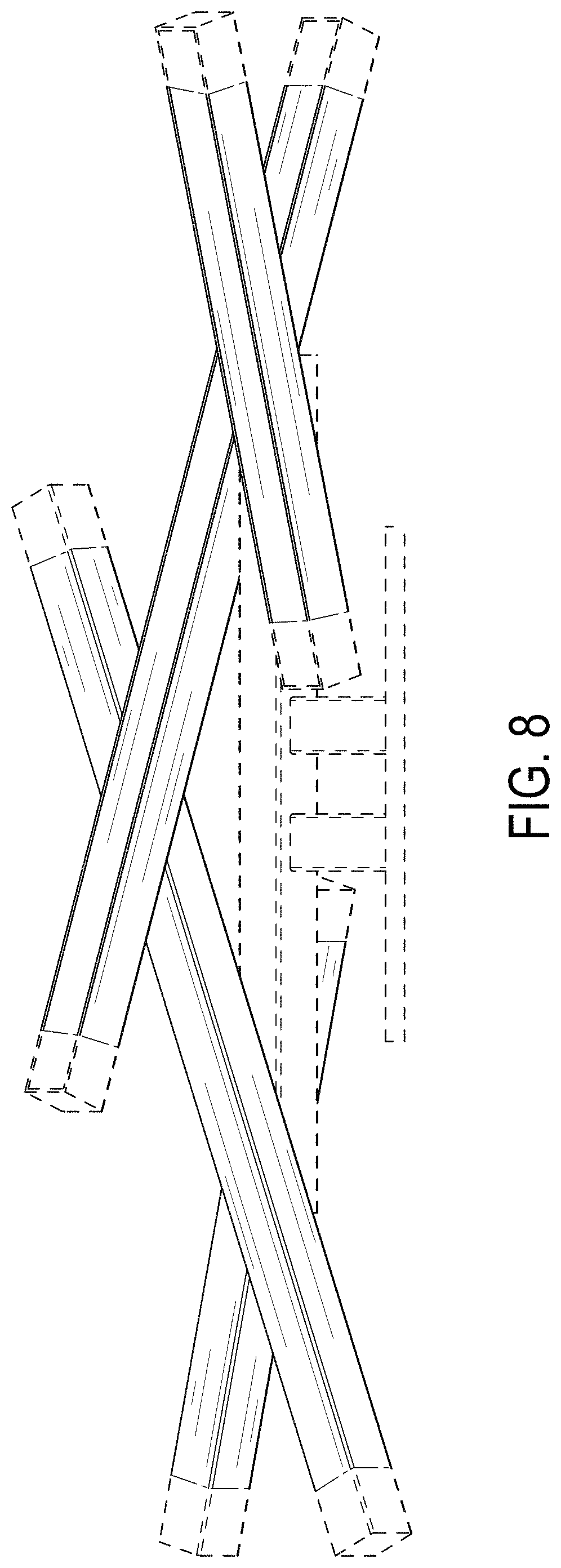 Patent USD1000678 Figure 7 – Lighting fixture