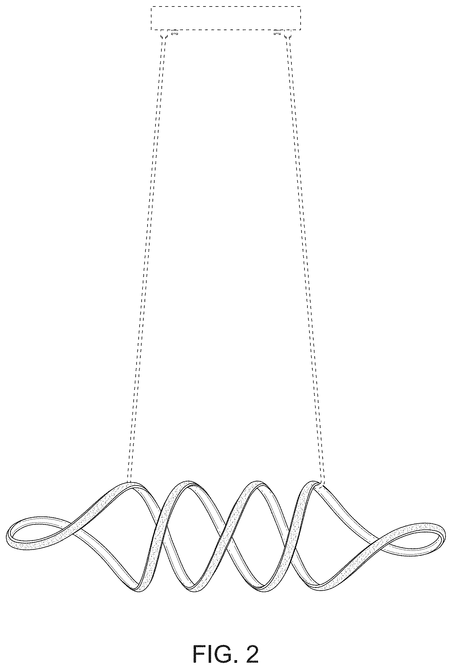 Patent USD1000680 Figure 2 – Multi loop lamp