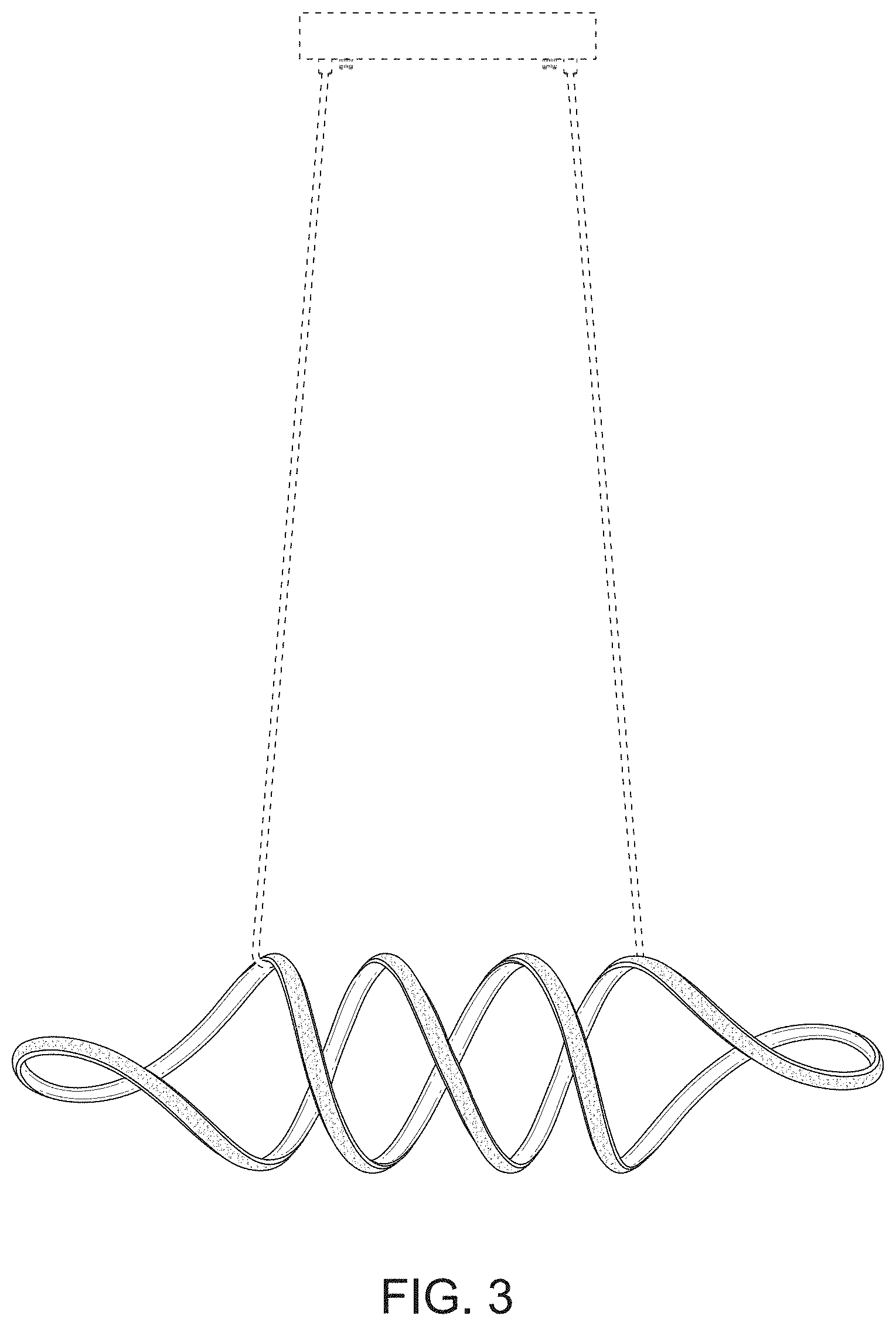 Patent USD1000680 Figure 3 – Multi loop lamp