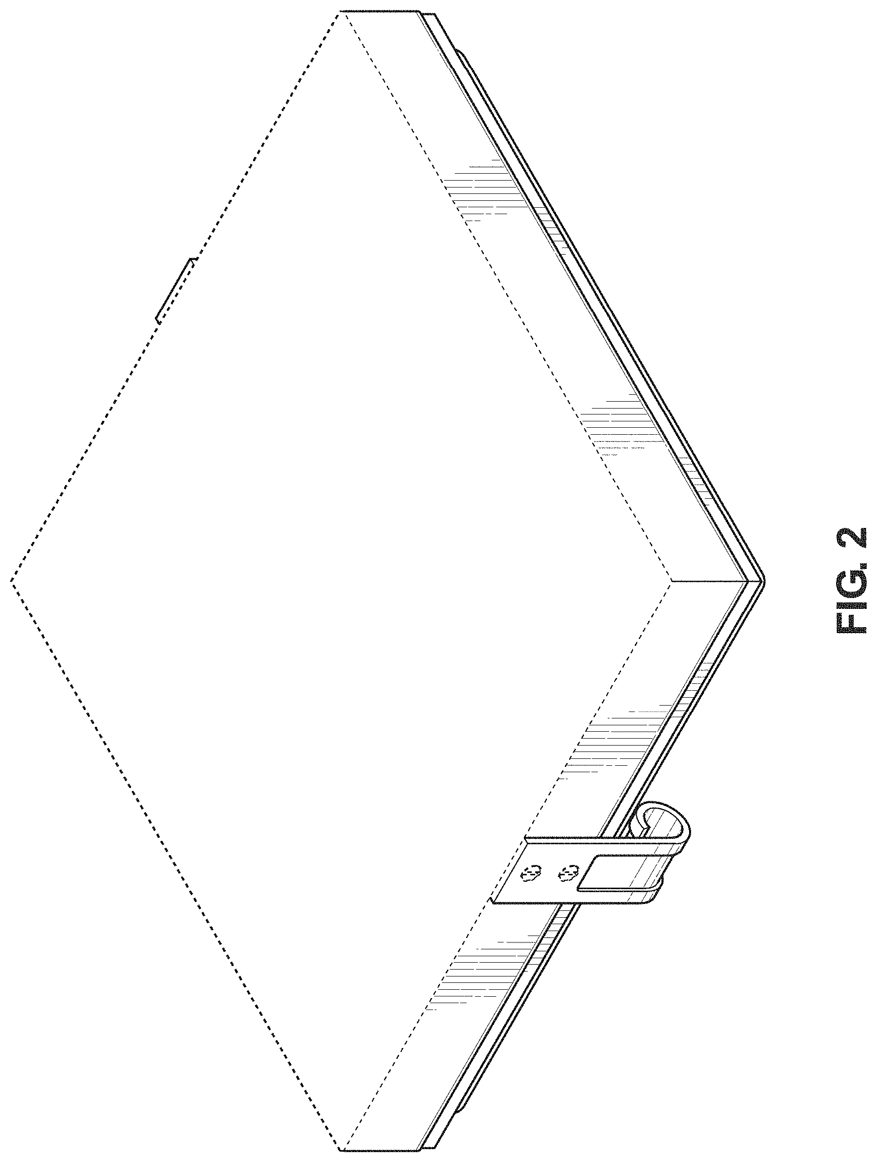 Patent USD1000681 Figure 2 – Lighting fixture