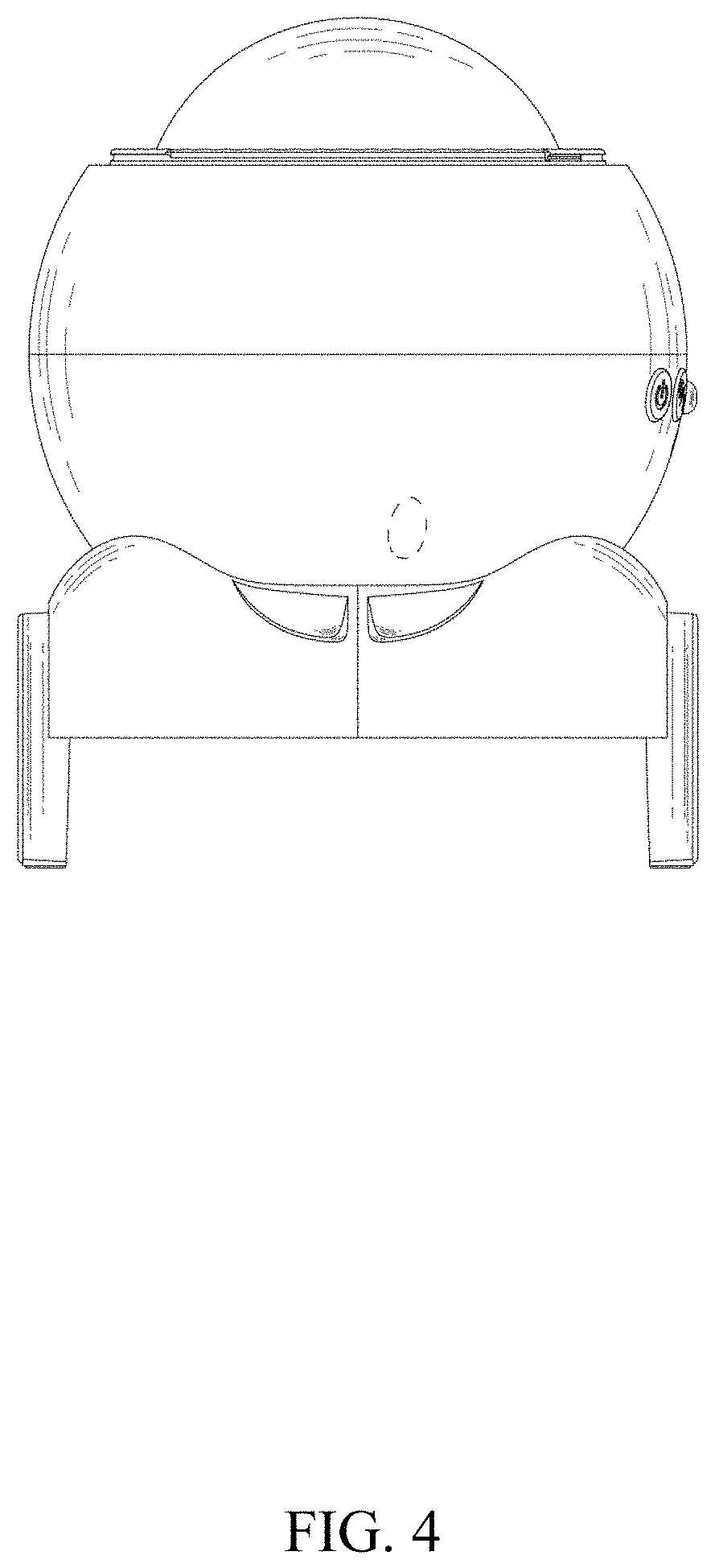 Patent USD1000682 Figure 4 – Projector lamp