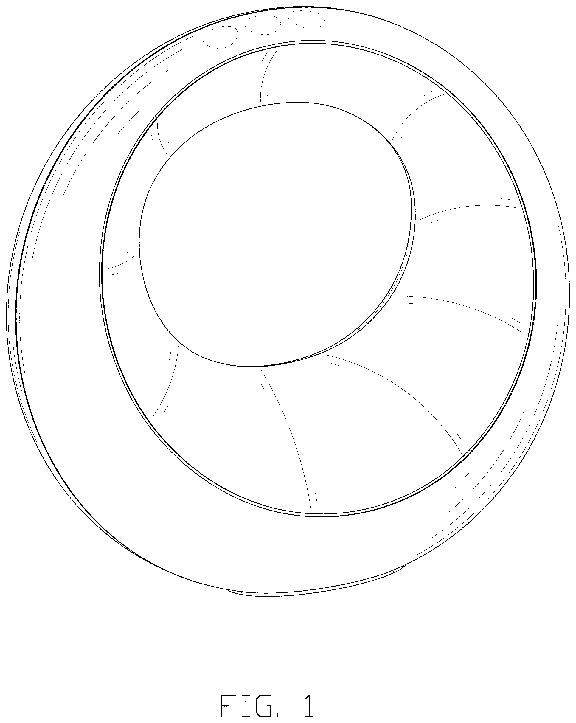 Patent USD1000684 Figure 1 – Desk lamp