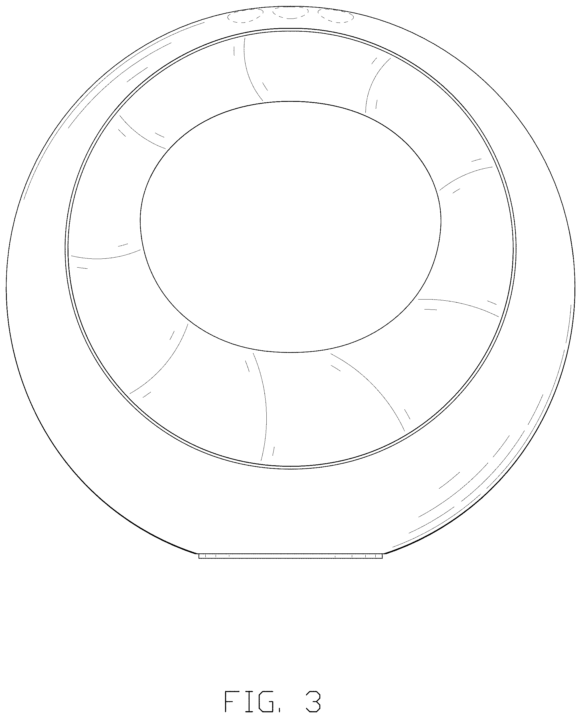 Patent USD1000684 Figure 3 – Desk lamp