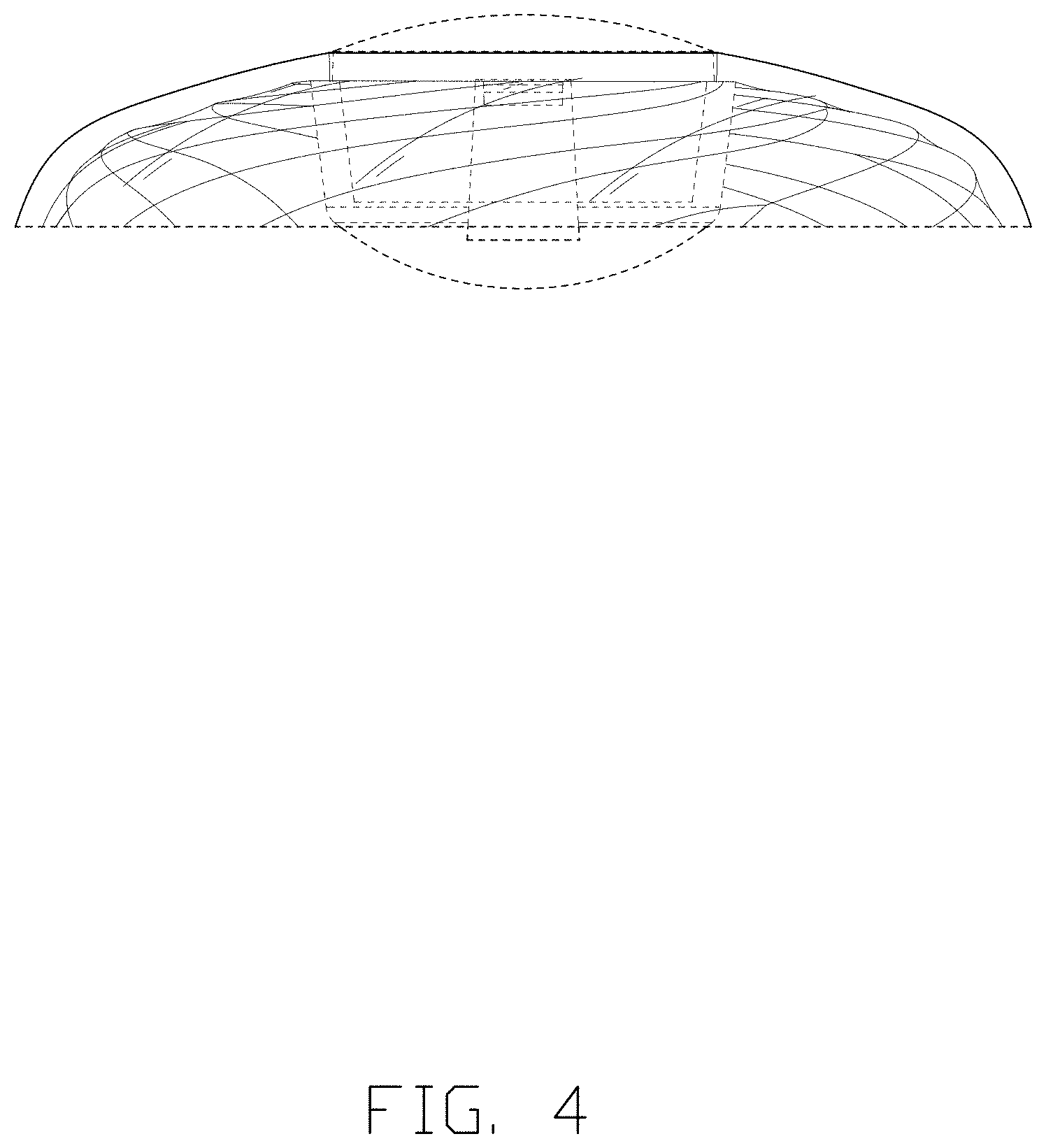 Patent USD1000686 Figure 4 – Lampshade