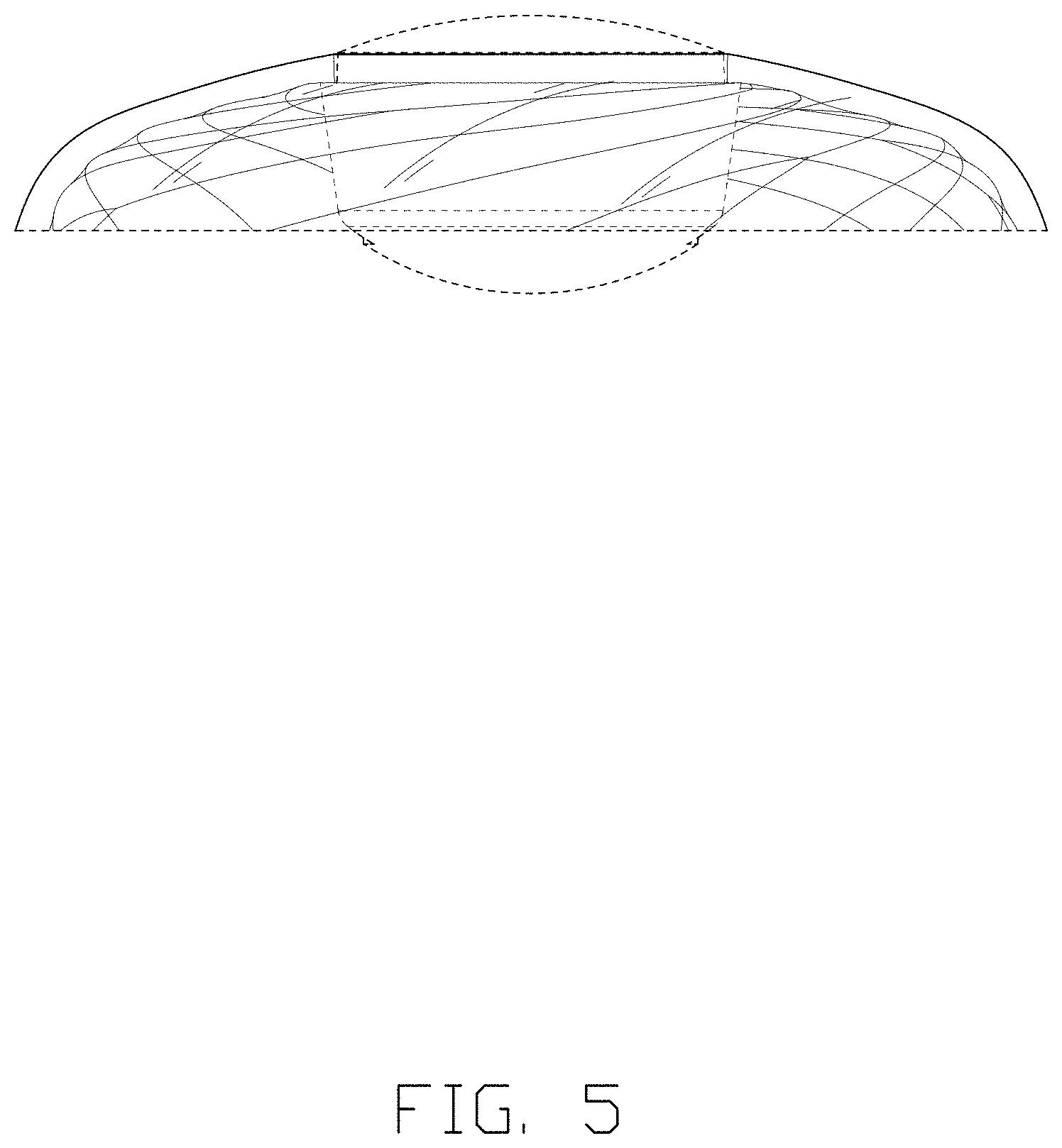 Patent USD1000686 Figure 5 – Lampshade