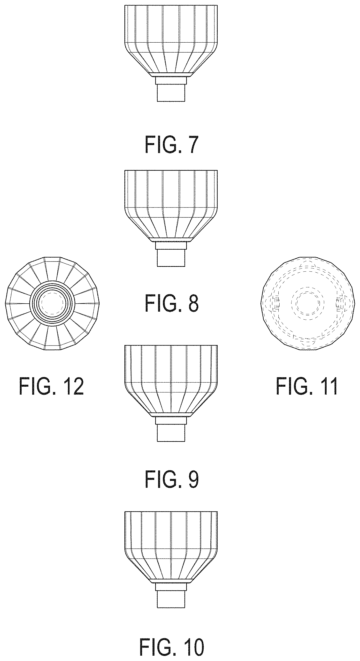 Patent USD1000688 Figure 2 – Lamp housing