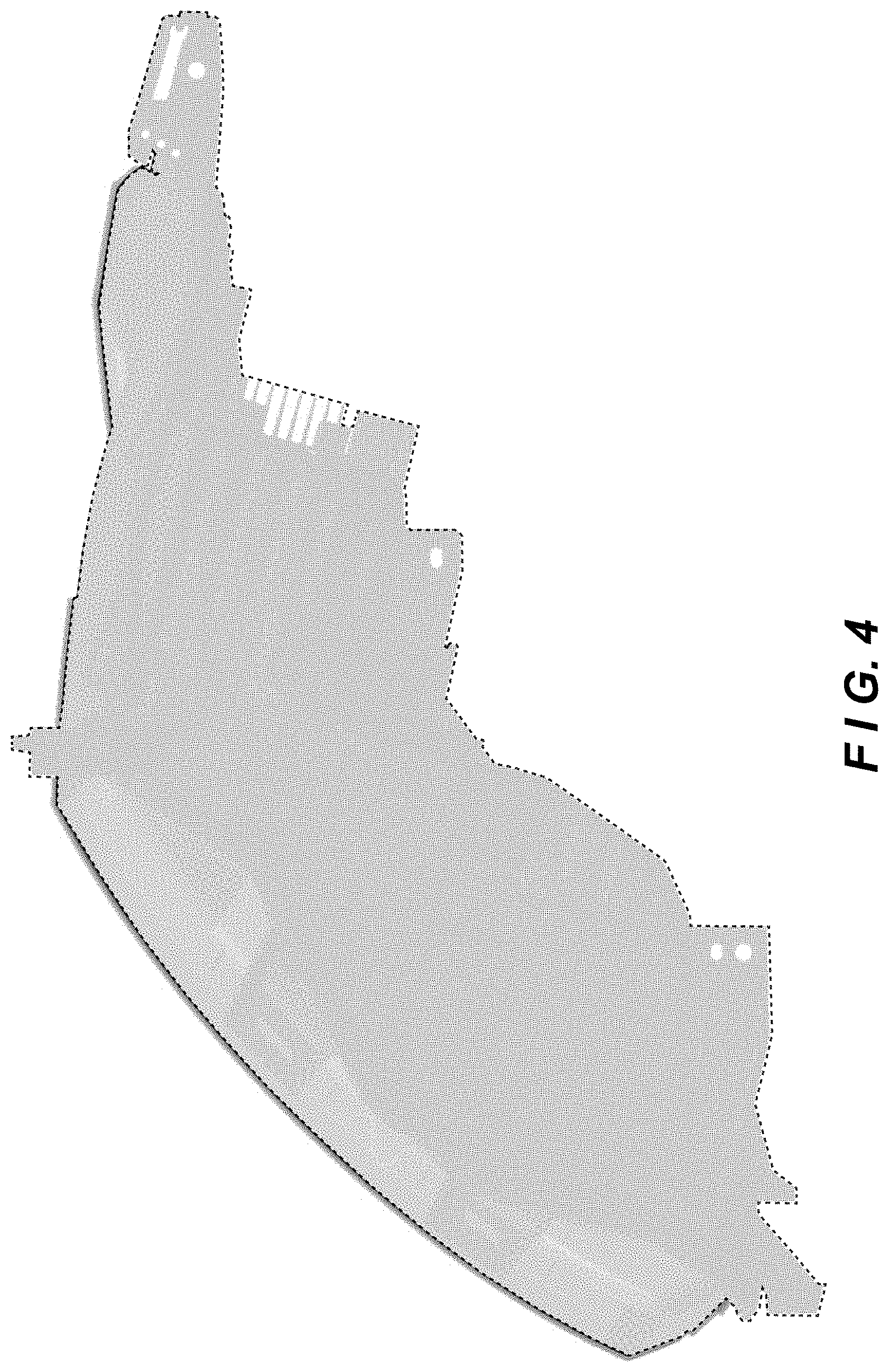 Patent USD1000689 Figure 4 – Headlamp for automobile