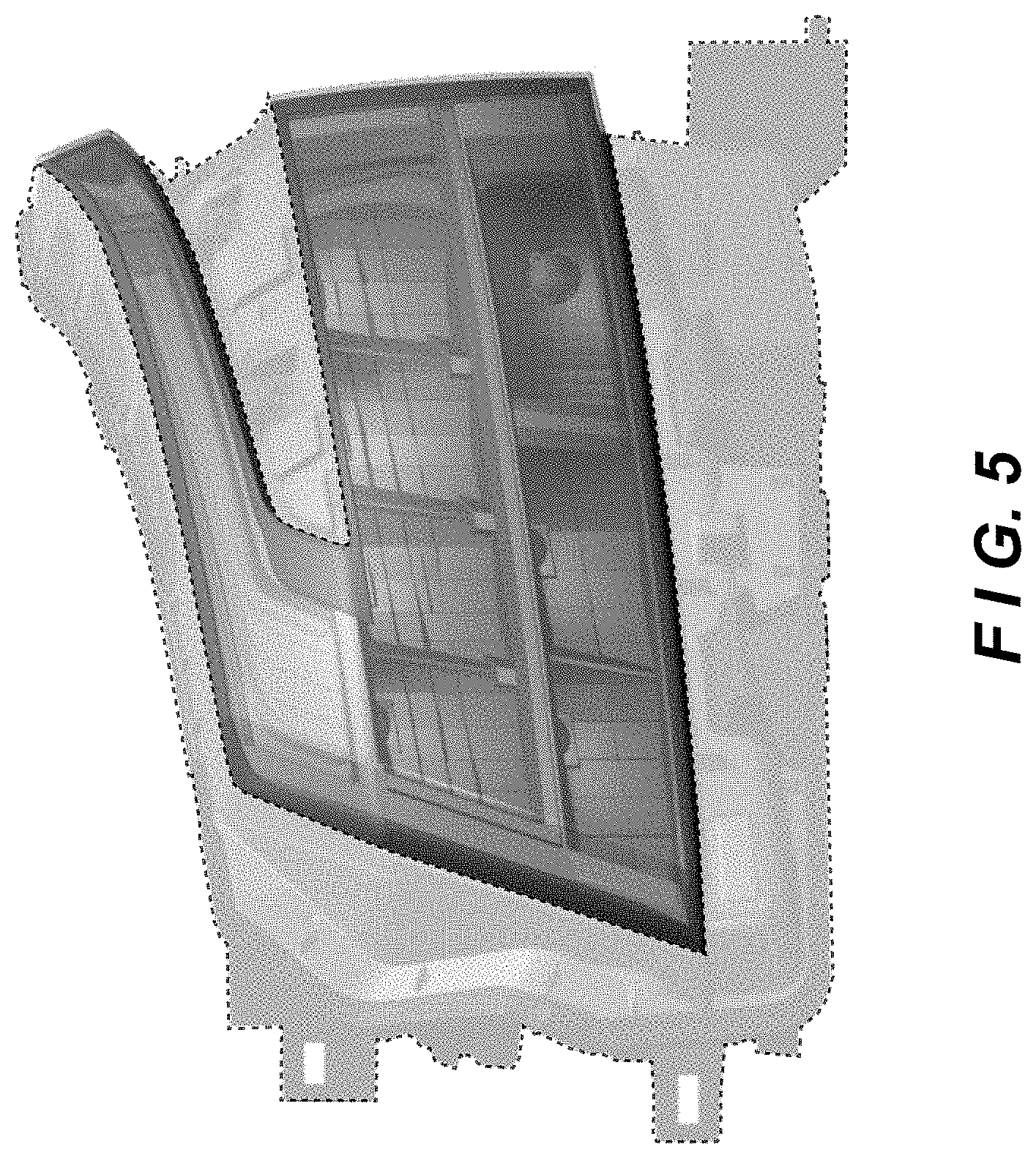 Patent USD1000689 Figure 5 – Headlamp for automobile
