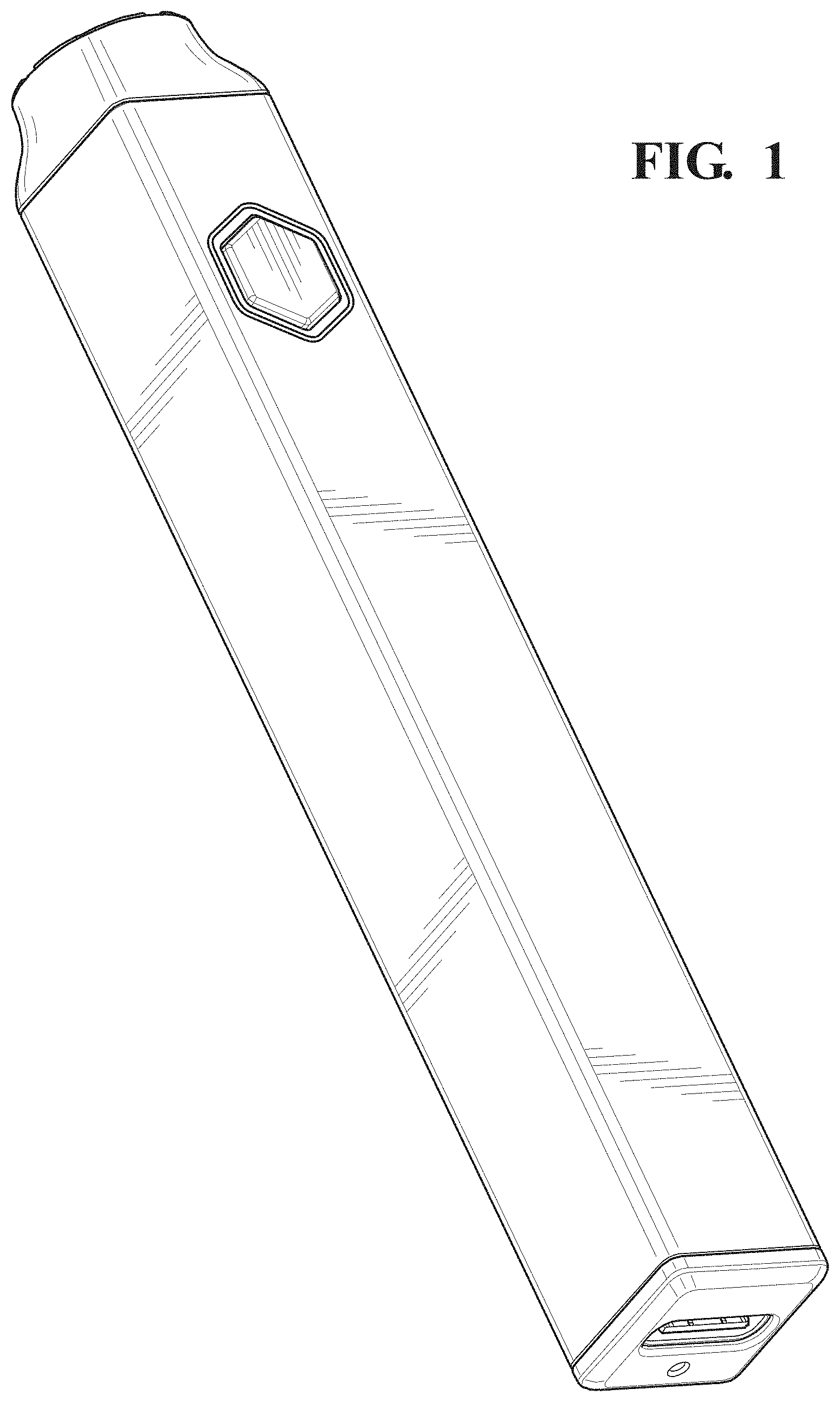 Patent USD1000690 Figure 1 – Battery rod for electronic cigarette