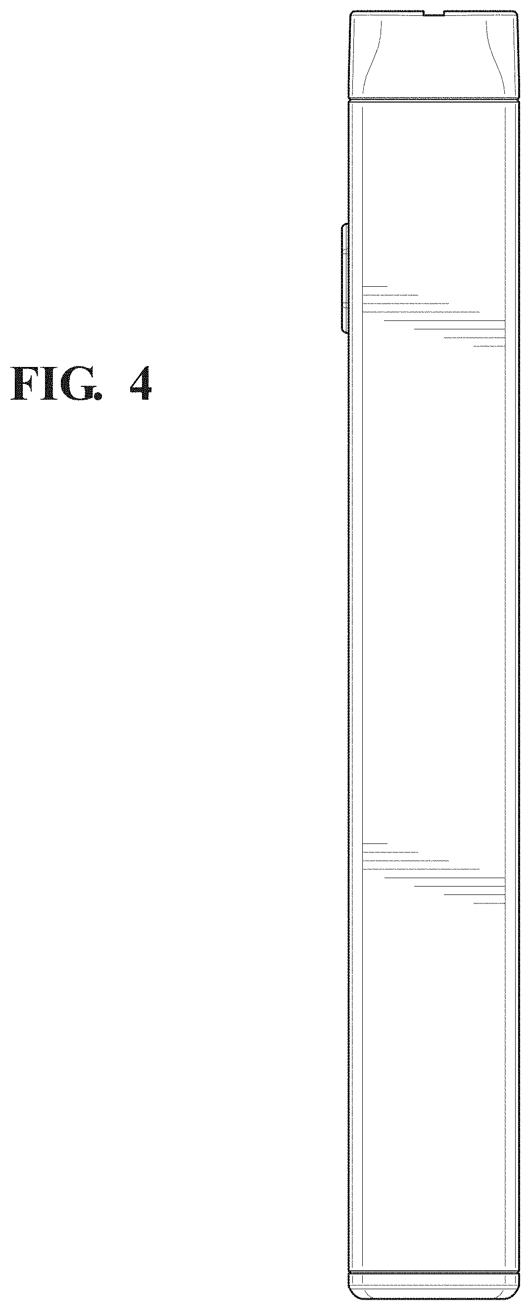 Patent USD1000690 Figure 4 – Battery rod for electronic cigarette