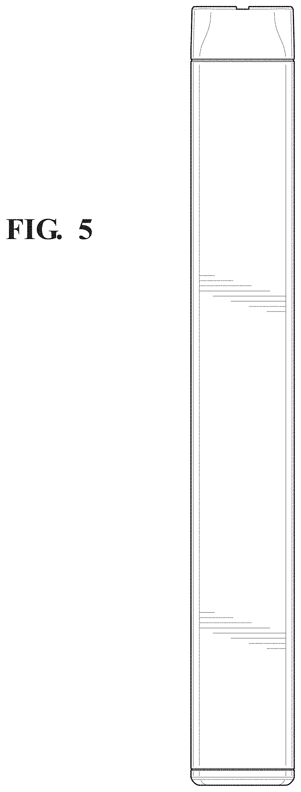 Patent USD1000690 Figure 5 – Battery rod for electronic cigarette