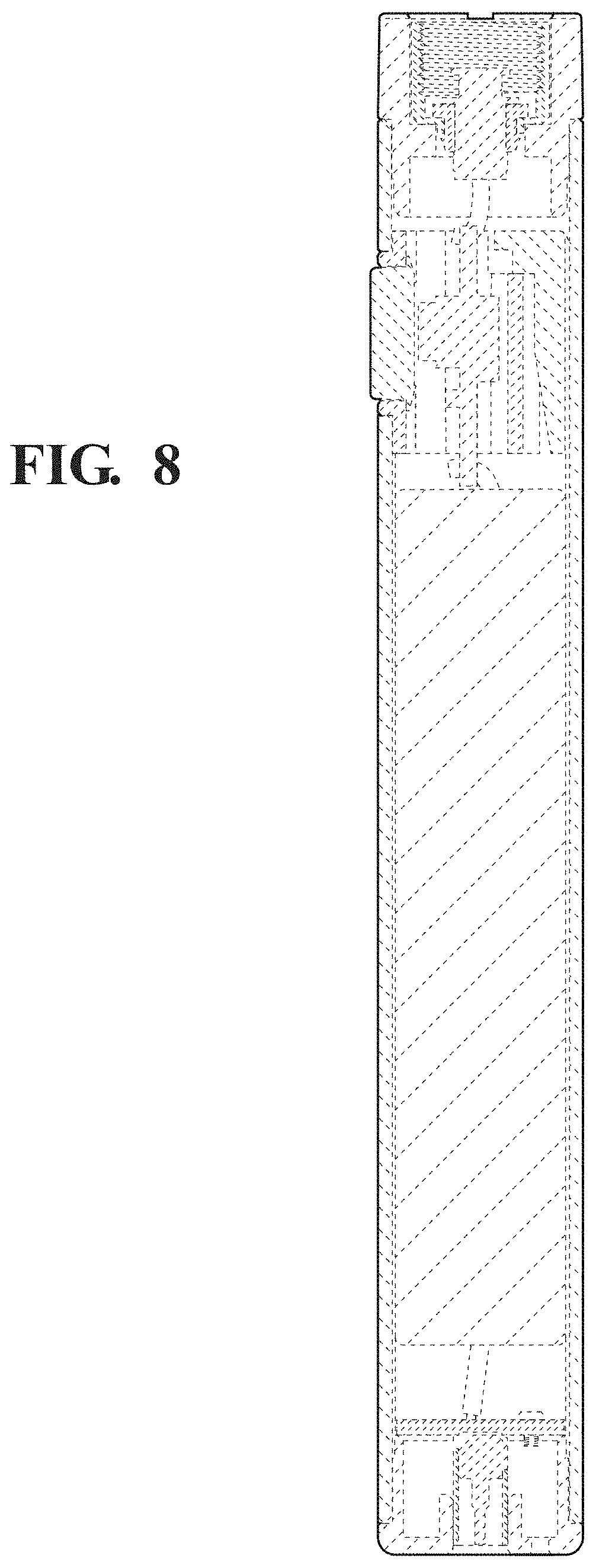 Patent USD1000690 Figure 7 – Battery rod for electronic cigarette