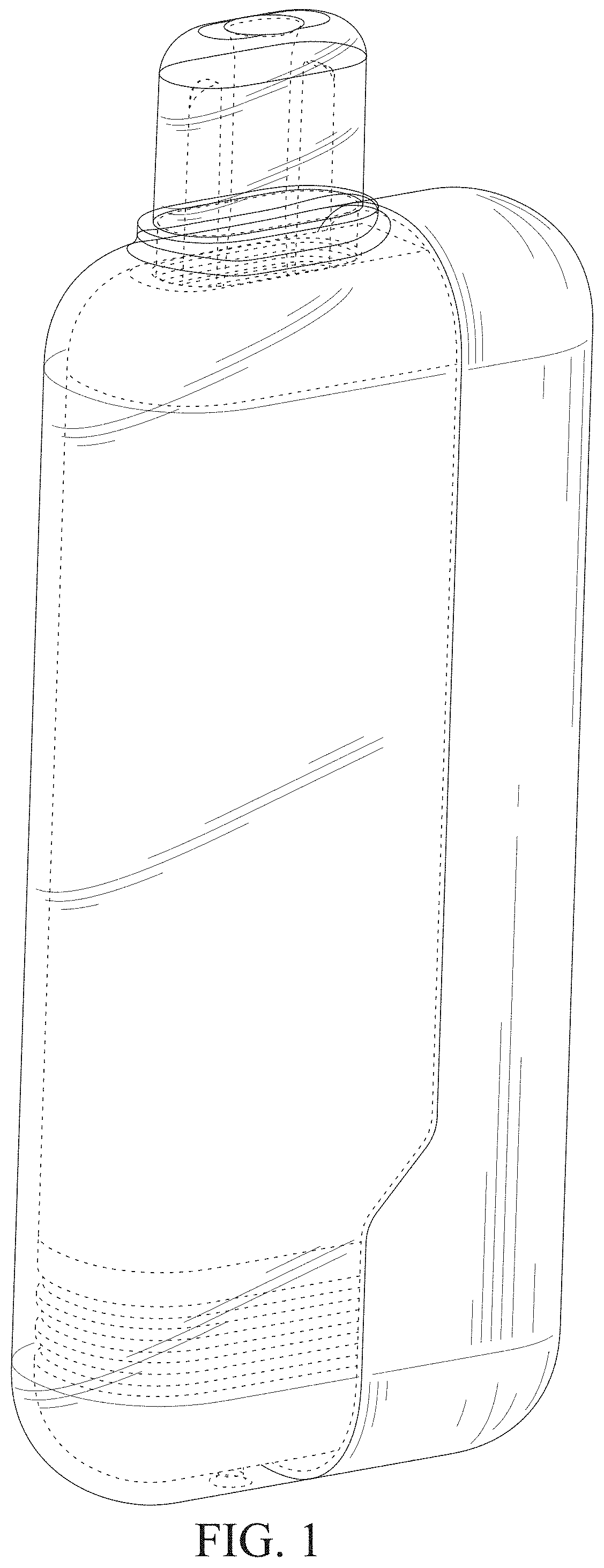 Patent USD1000693 Figure 1 – Electronic atomizing device