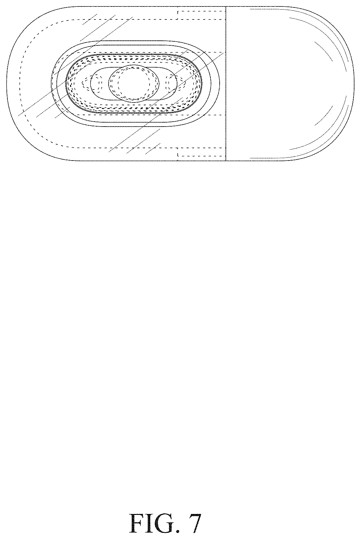 Patent USD1000693 Figure 7 – Electronic atomizing device