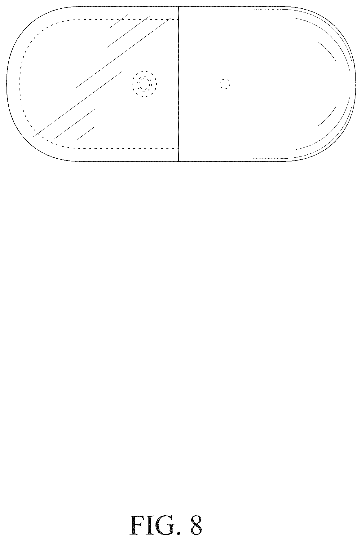 Patent USD1000693 Figure 8 – Electronic atomizing device
