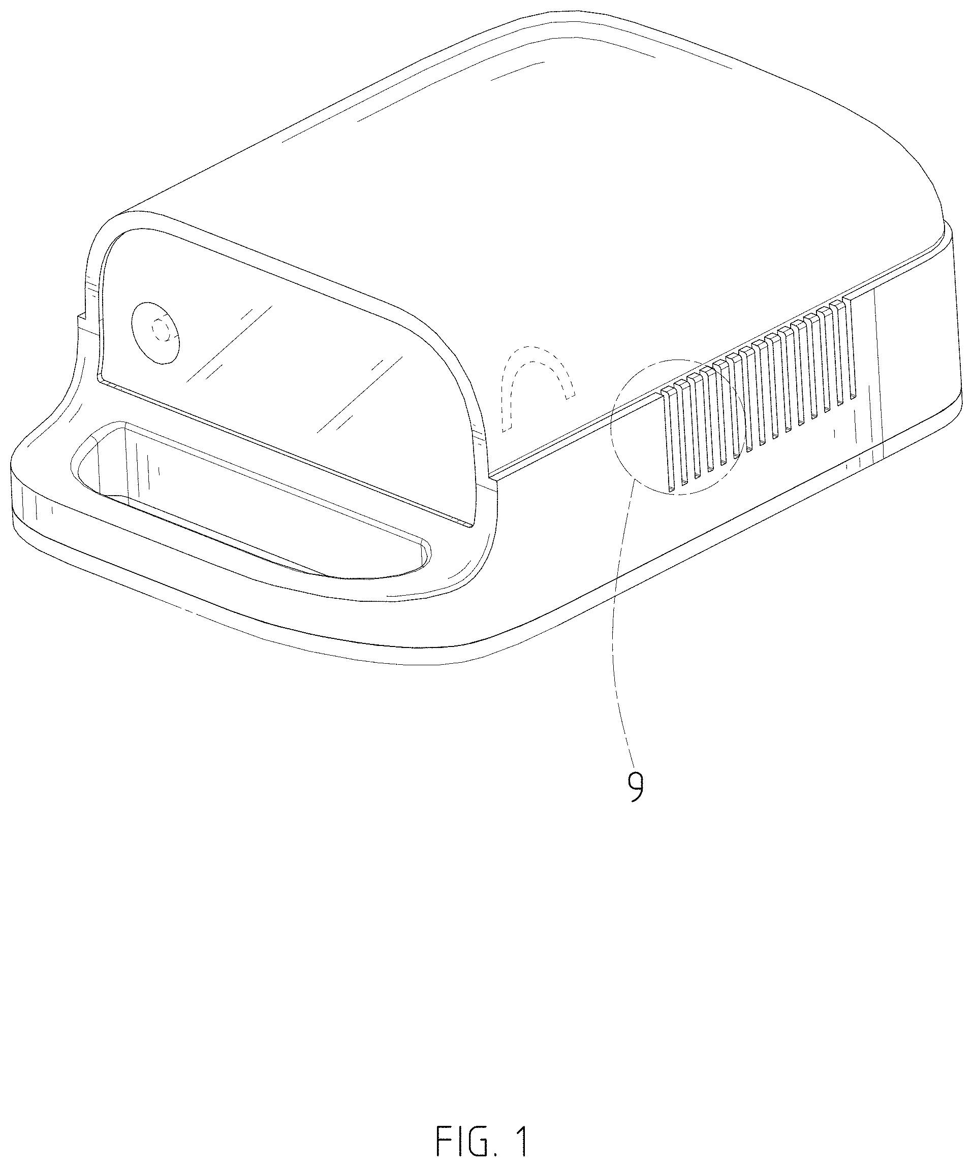 Patent USD1000694 Figure 1 – Atomizer