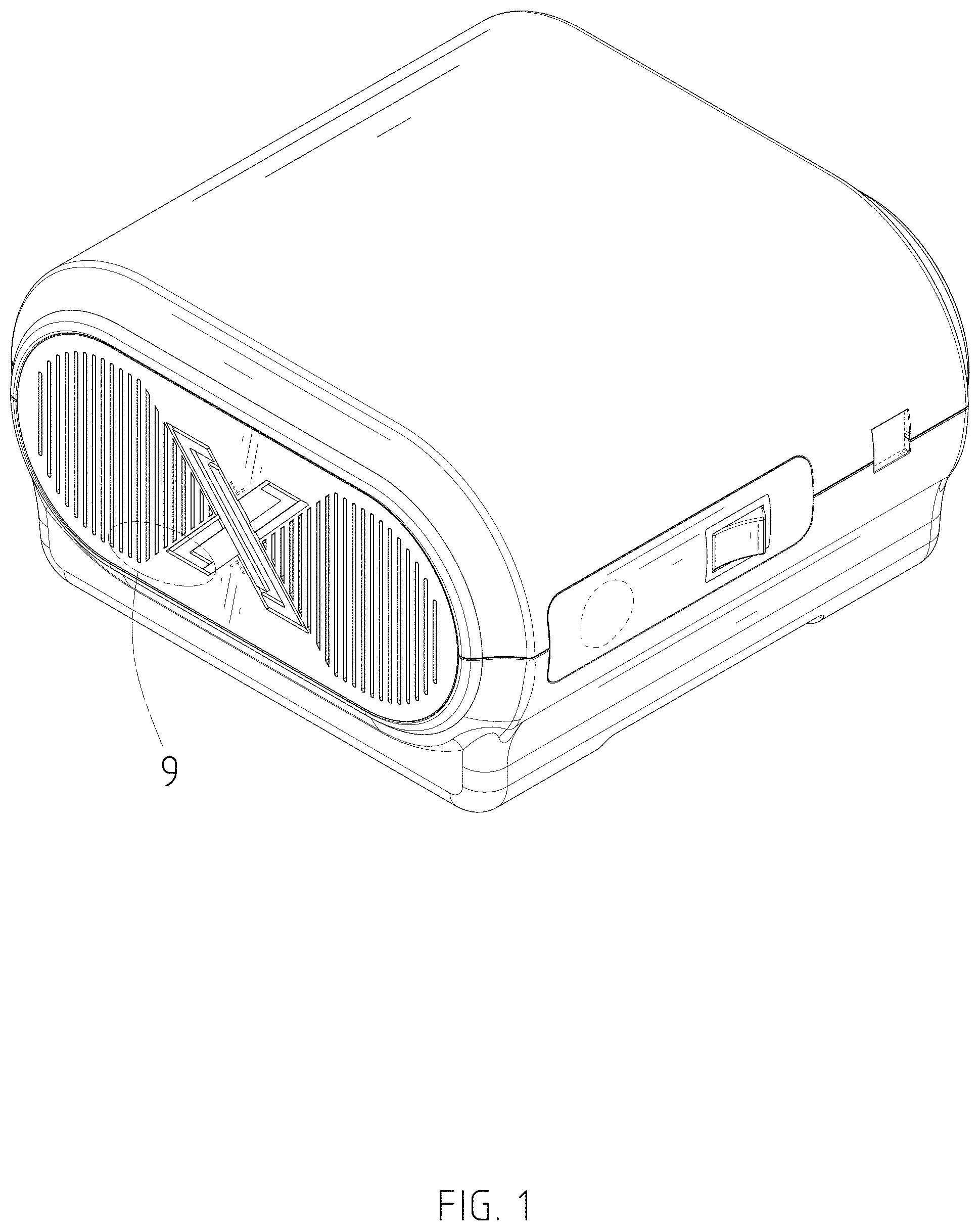 Patent USD1000695 — Atomizer — Figure 1