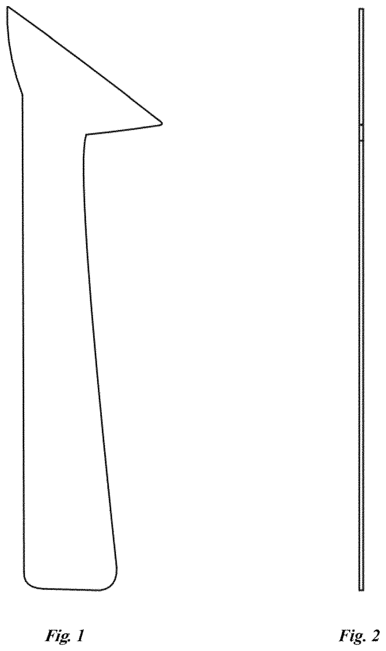 Patent USD1000700 — Eyeliner stencil — Figure 1