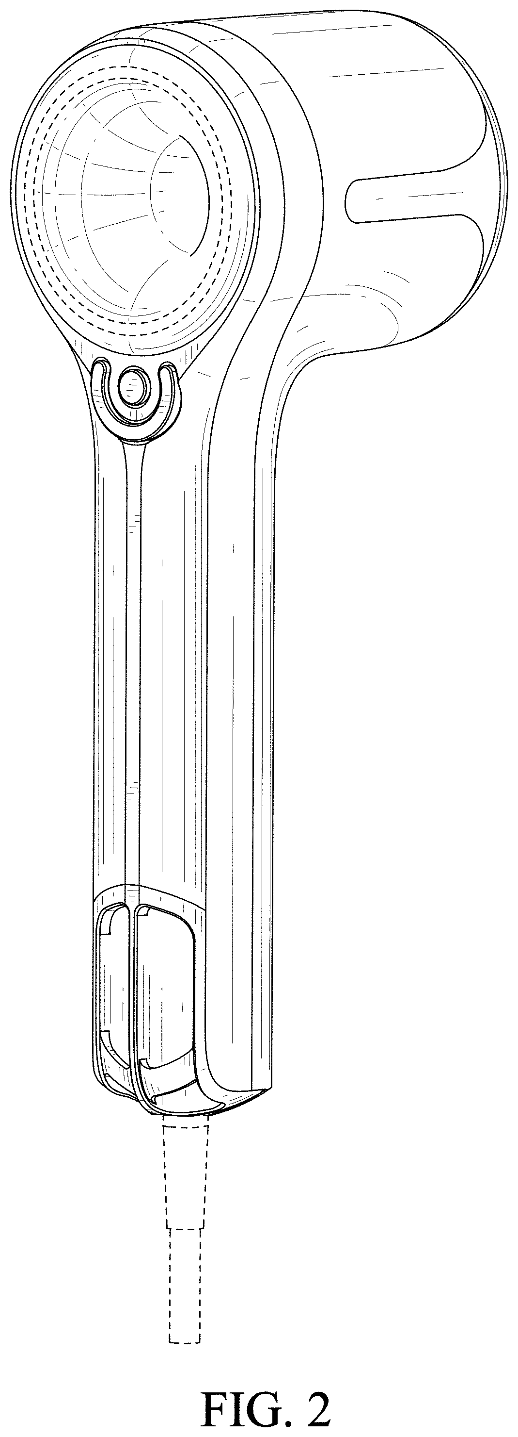 Patent USD1000701 Figure 2 – Hair dryer