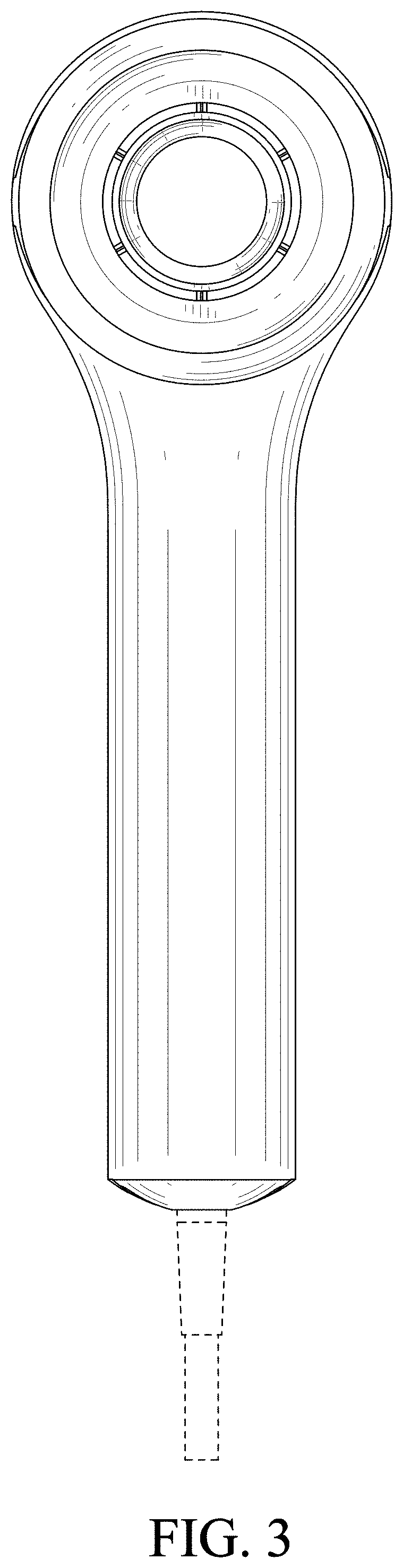 Patent USD1000701 Figure 3 – Hair dryer