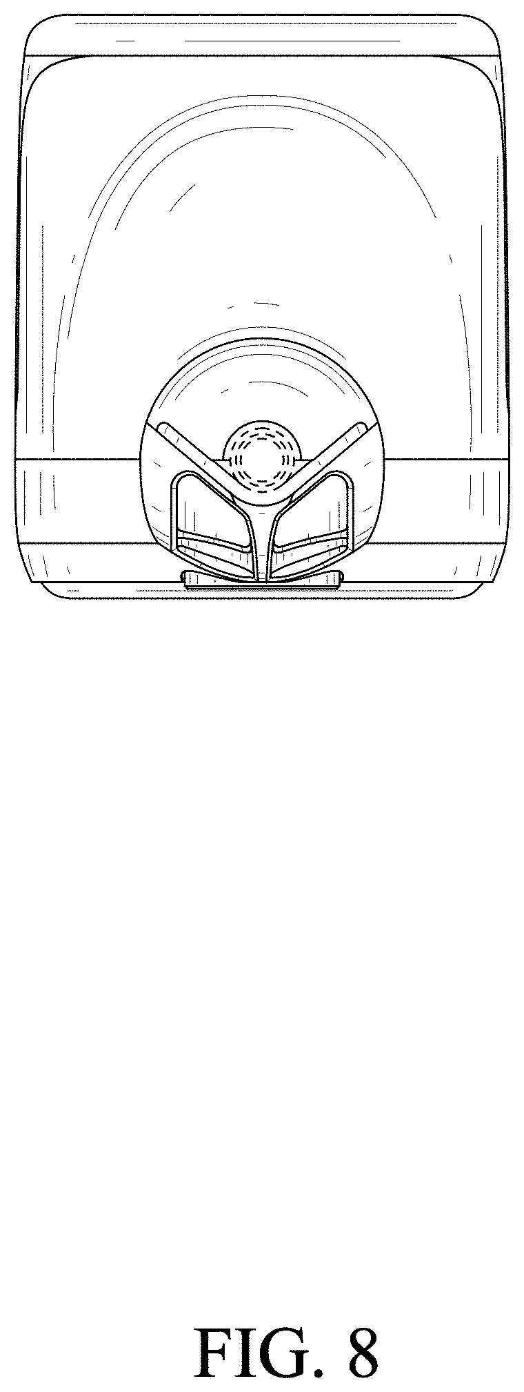 Patent USD1000701 Figure 8 – Hair dryer