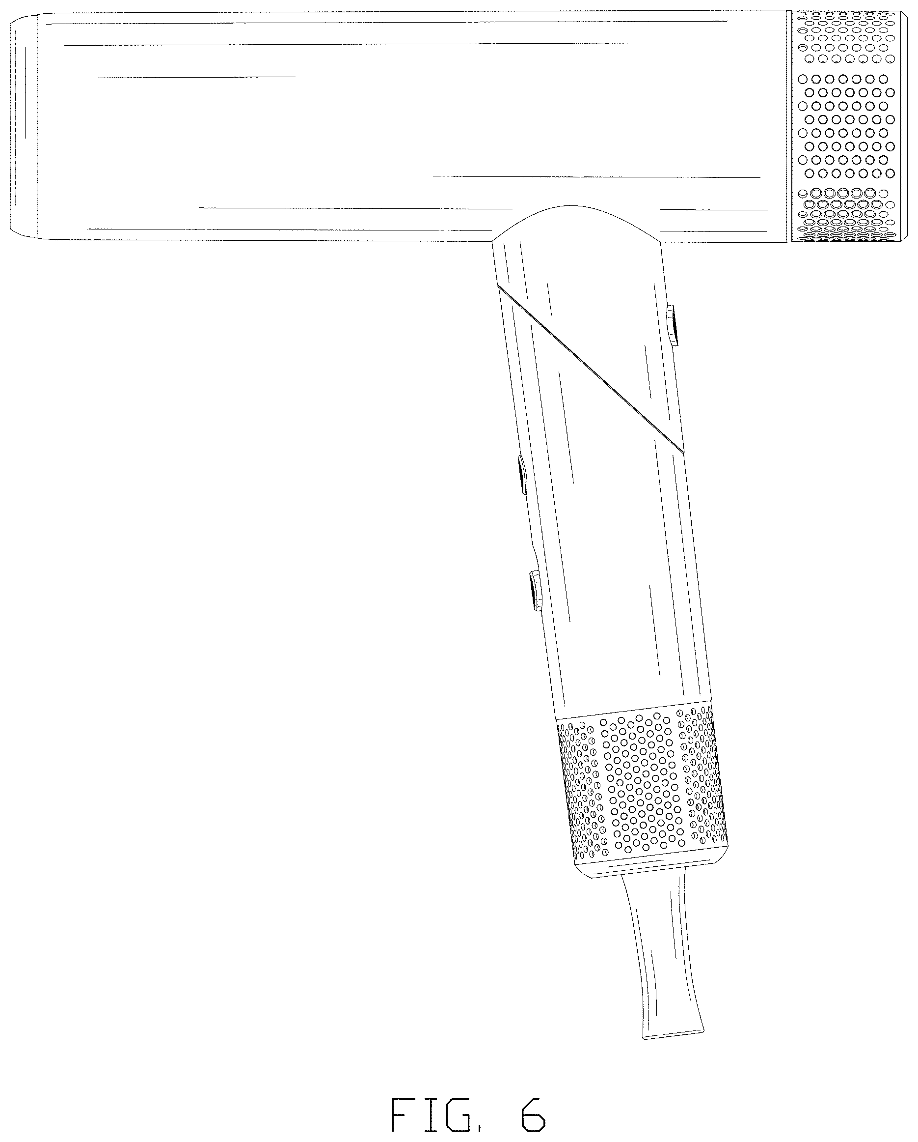 Patent USD1000702 Figure 6 – Hair dryer