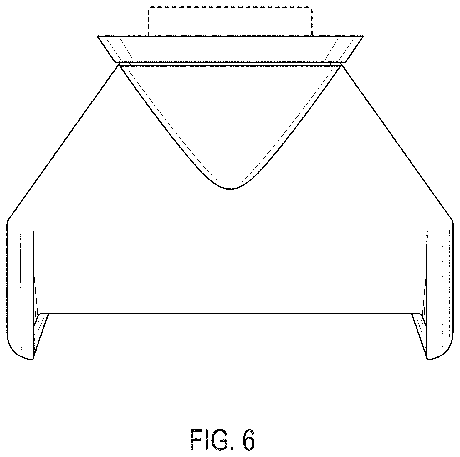 Patent USD1000703 Figure 6 – Accessory for a hairdryer