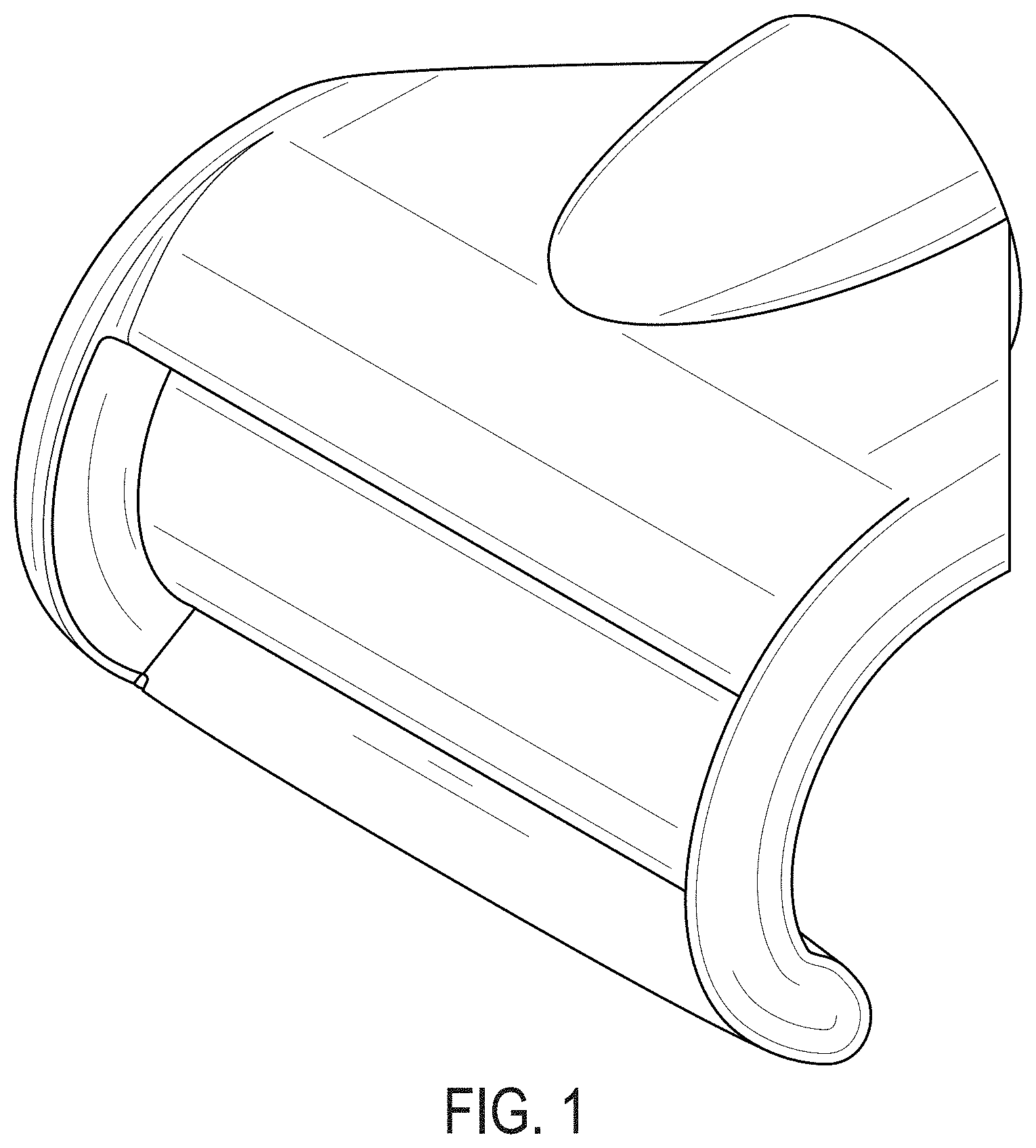 Patent USD1000704 Figure 1 – Accessory for a hairdryer