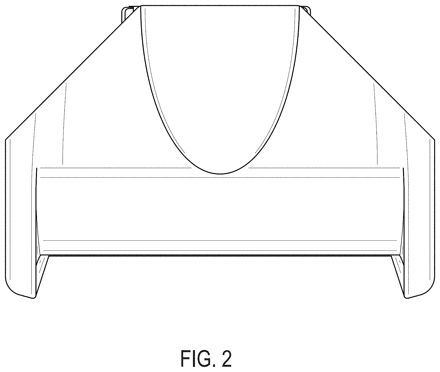 Patent USD1000704 Figure 2 – Accessory for a hairdryer