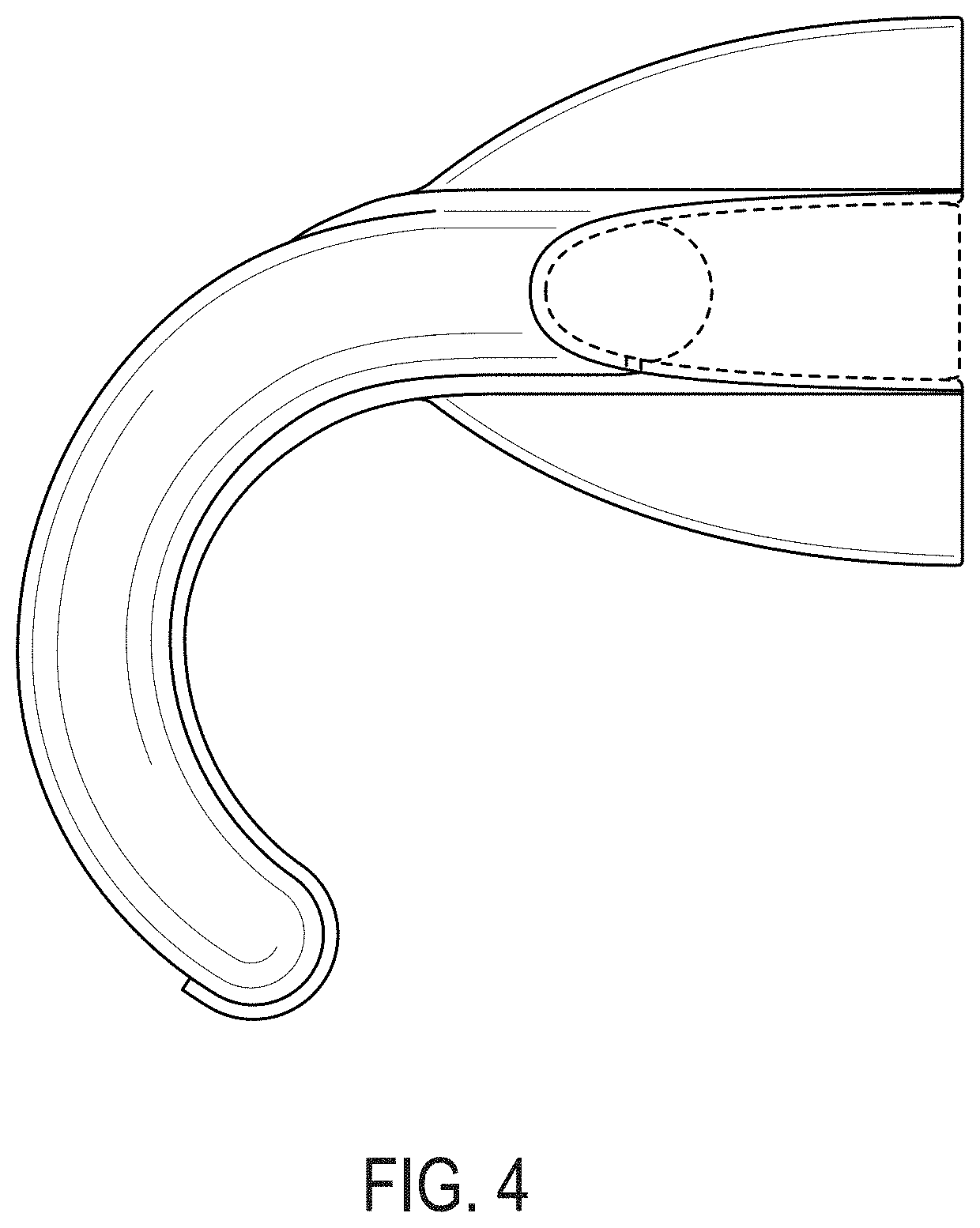 Patent USD1000704 Figure 4 – Accessory for a hairdryer