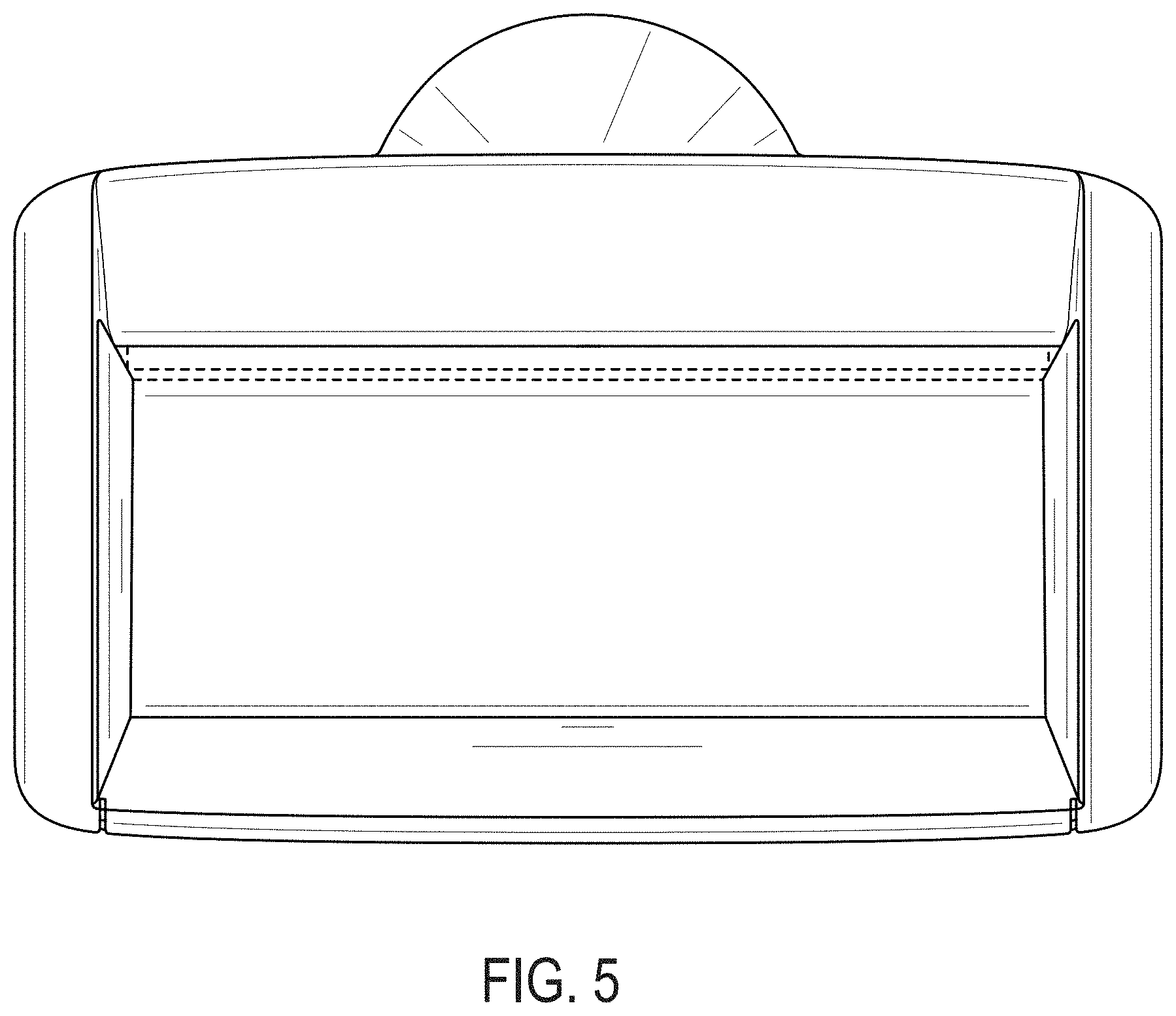 Patent USD1000704 Figure 5 – Accessory for a hairdryer