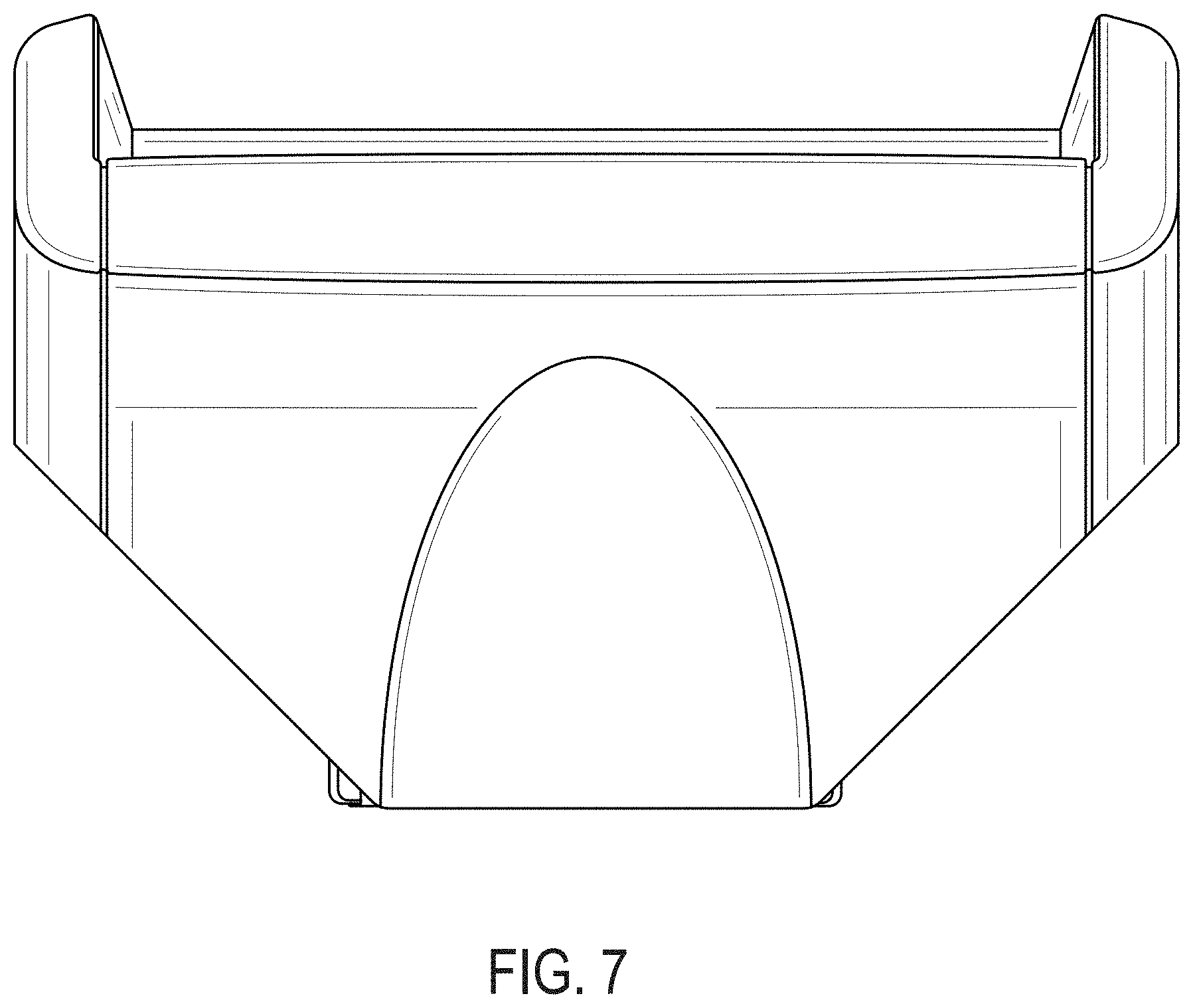Patent USD1000704 Figure 7 – Accessory for a hairdryer