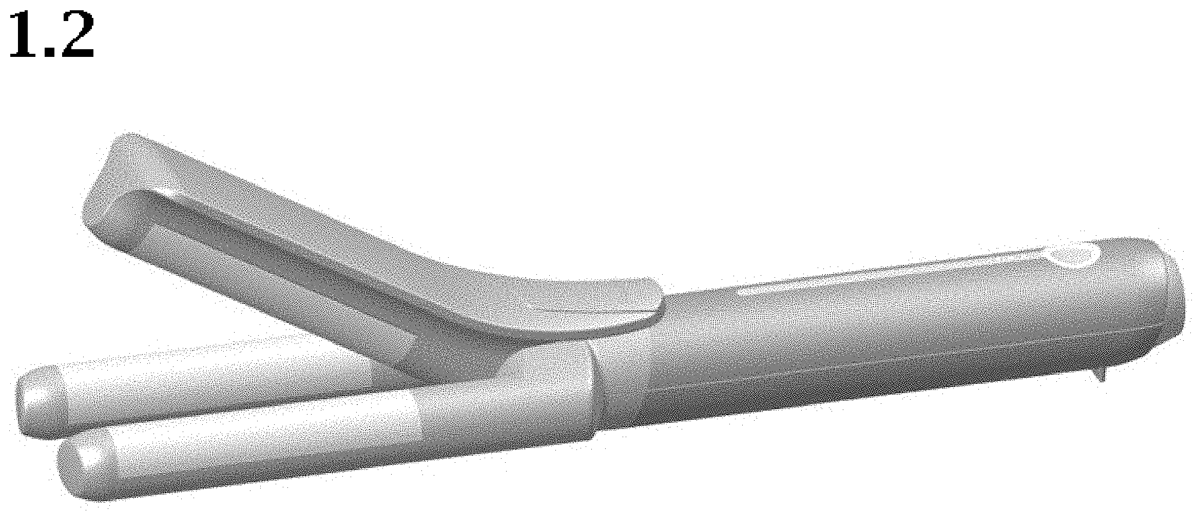 Patent USD1000705 Figure 2 – Hair curler