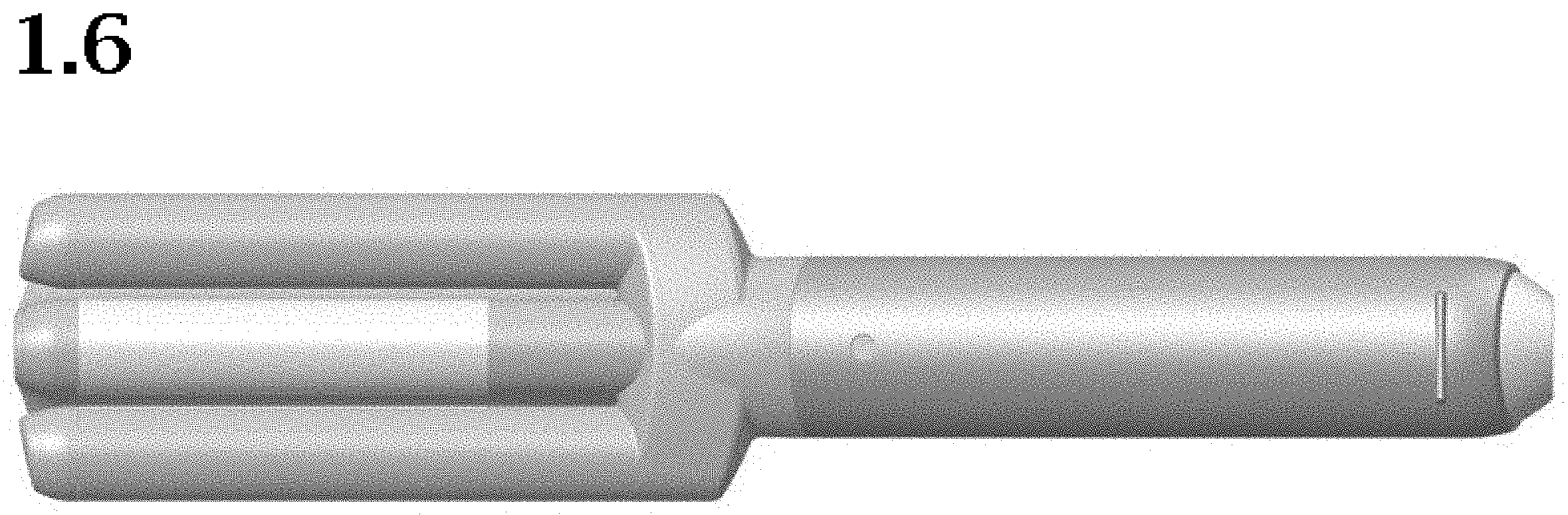 Patent USD1000705 Figure 6 – Hair curler