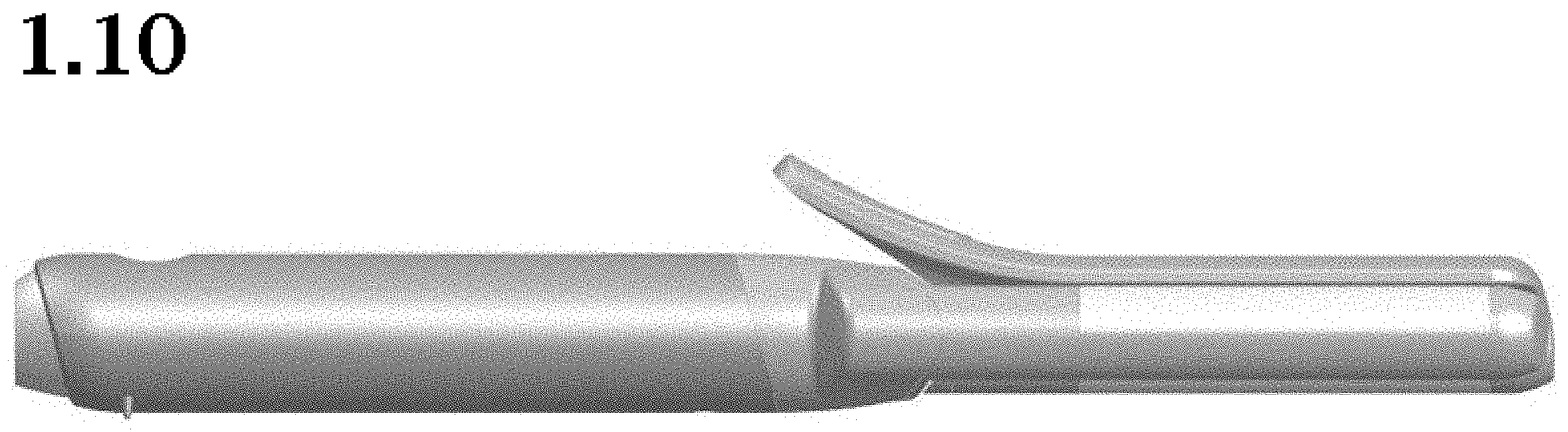 Patent USD1000705 Figure 10 – Hair curler