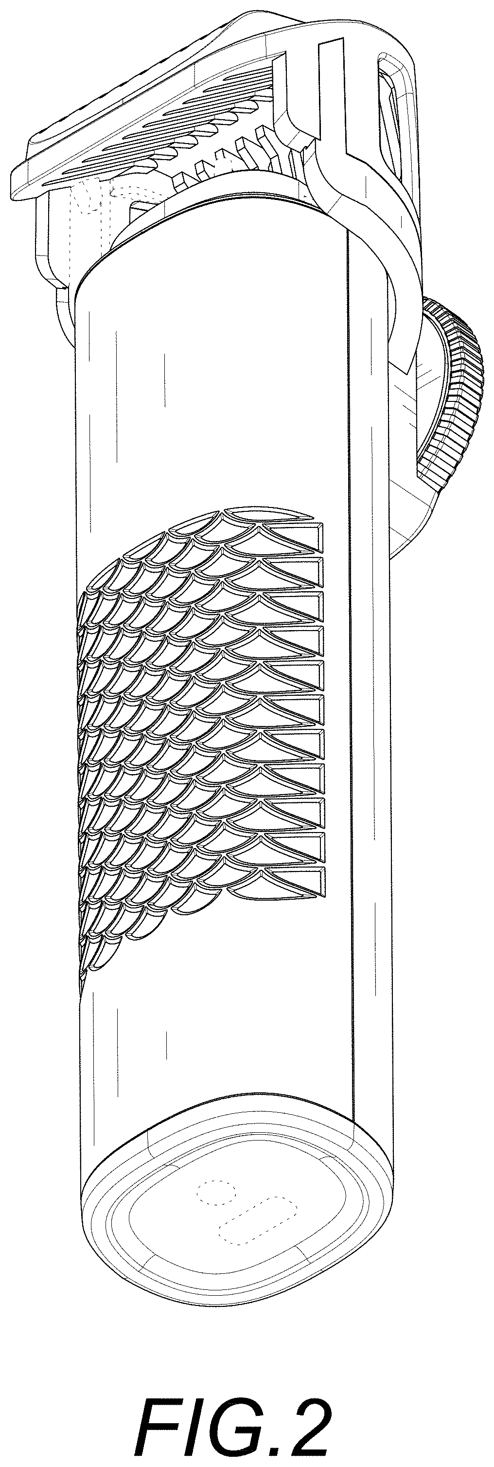 Patent USD1000707 Figure 2 – Beard trimmer